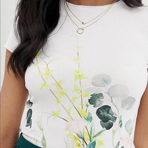 Ted baker Bobbie elegance t-shirt size 4 NWT